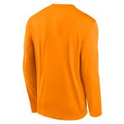 Tennessee Nike Courtside Dri-Fit Practice Long Sleeve Tee